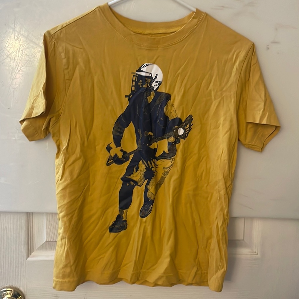 Boys lacrosse screen print tshirt